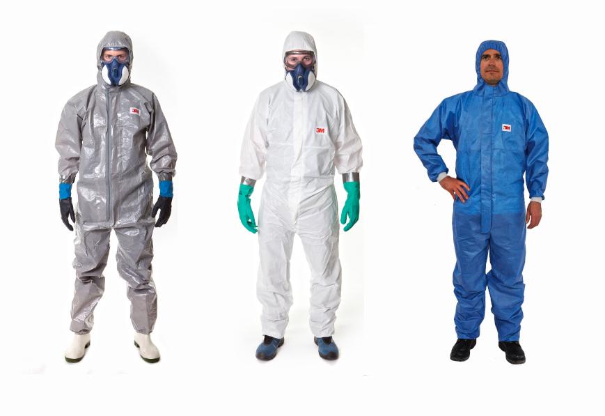 Prototype test samples of PPE Coveralls are now being tested and