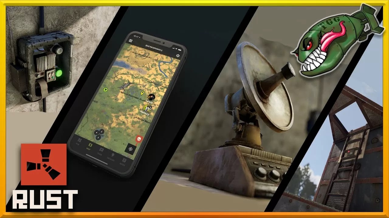 Rust Companion App Update Rust+, Smart Alarm & Switch, Building 4.0 (Rust Update) RUST情報局