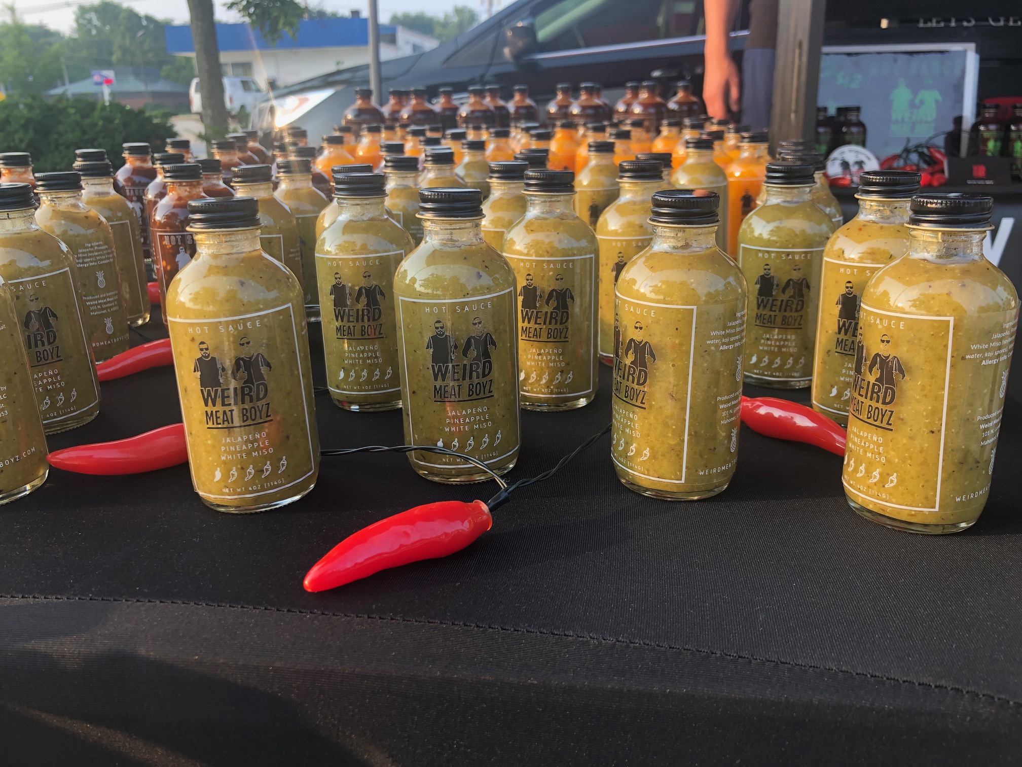 We tried every sauce from Weird Meat Boyz Smile Politely — ChampaignUrbana's Culture Magazine