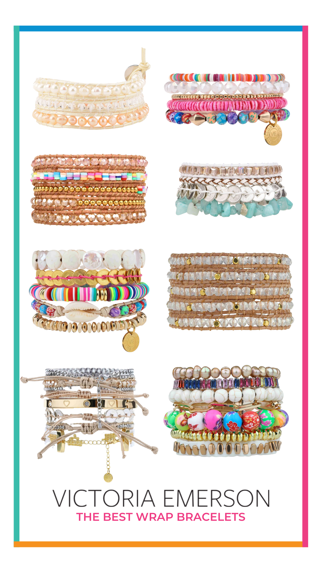 Wrap Bracelets Obsessed Victoria Emerson Smiles and Pearls