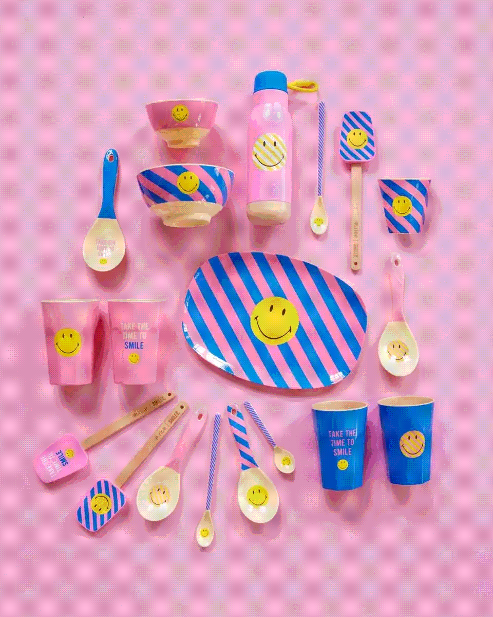 Experience Joyful Living with the Smiley x RICE Collaboration Colourf