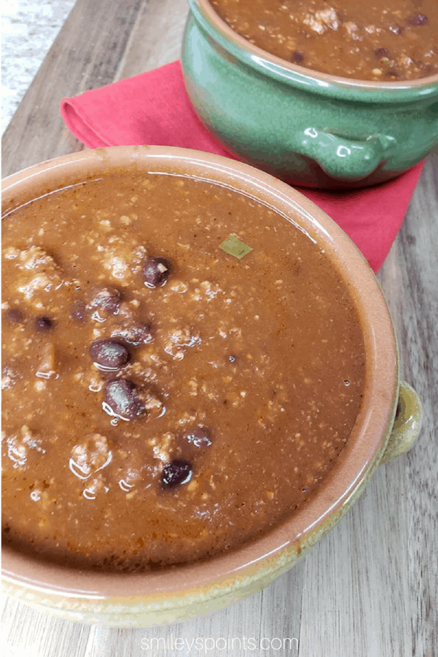 Weight Watchers Friendly Zero Point Chili Smileys Points