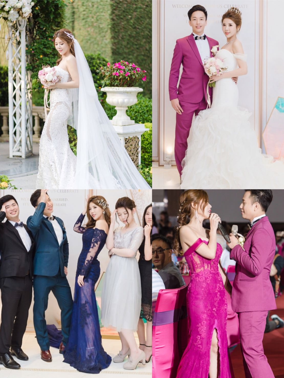 [花婚嫁]美到像仙女衣裳的婚紗禮服。華納婚紗