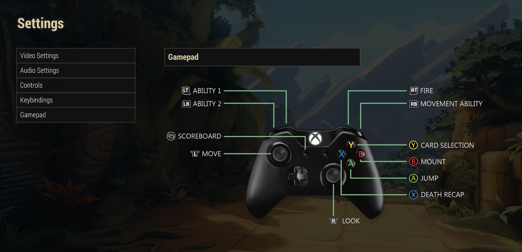 Paladins Datamining Login & Full settings Xbox control map Sound