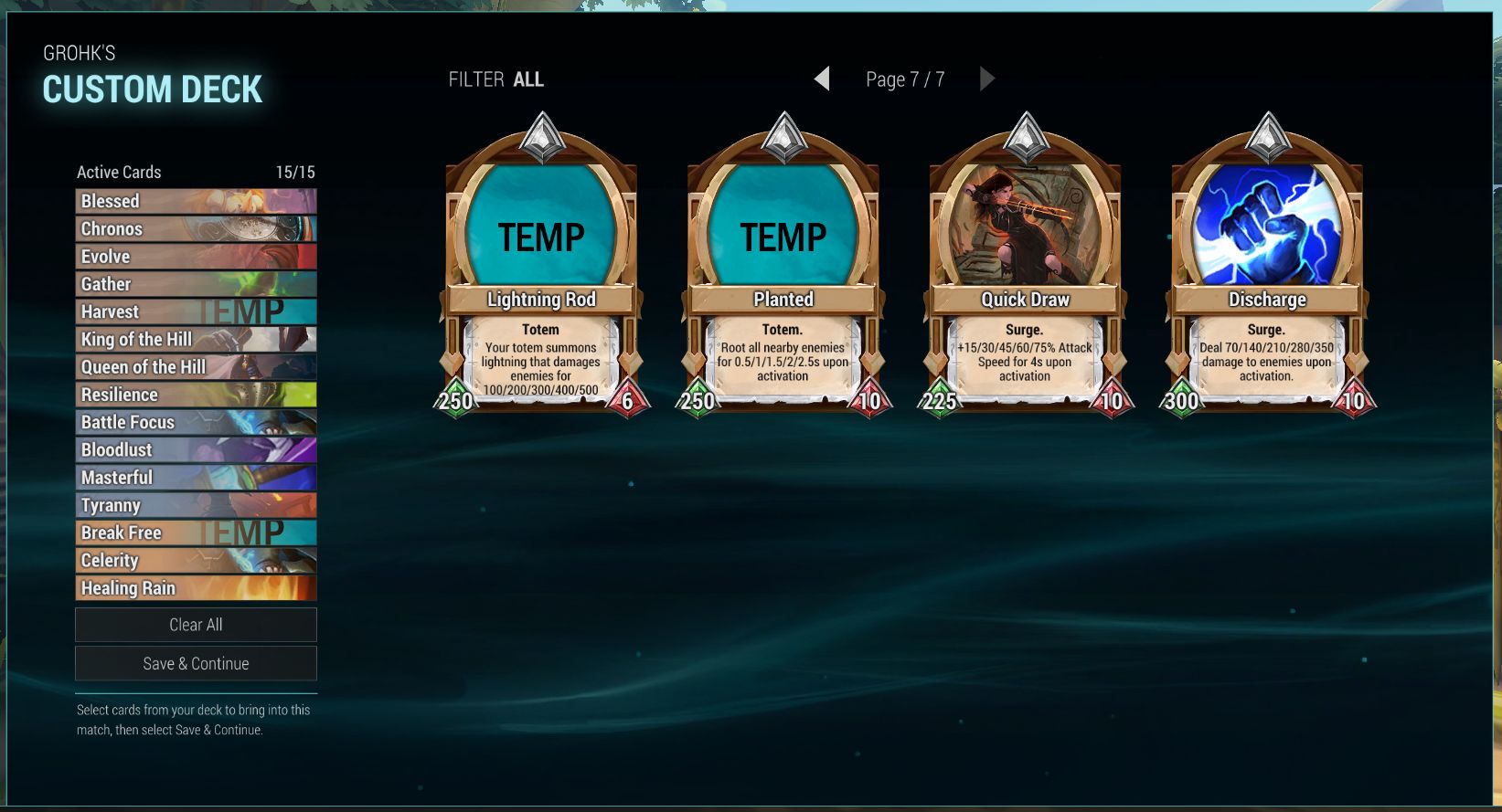 Paladins Champions Decks, Ingame Images & Exclusive Evie Gameplay