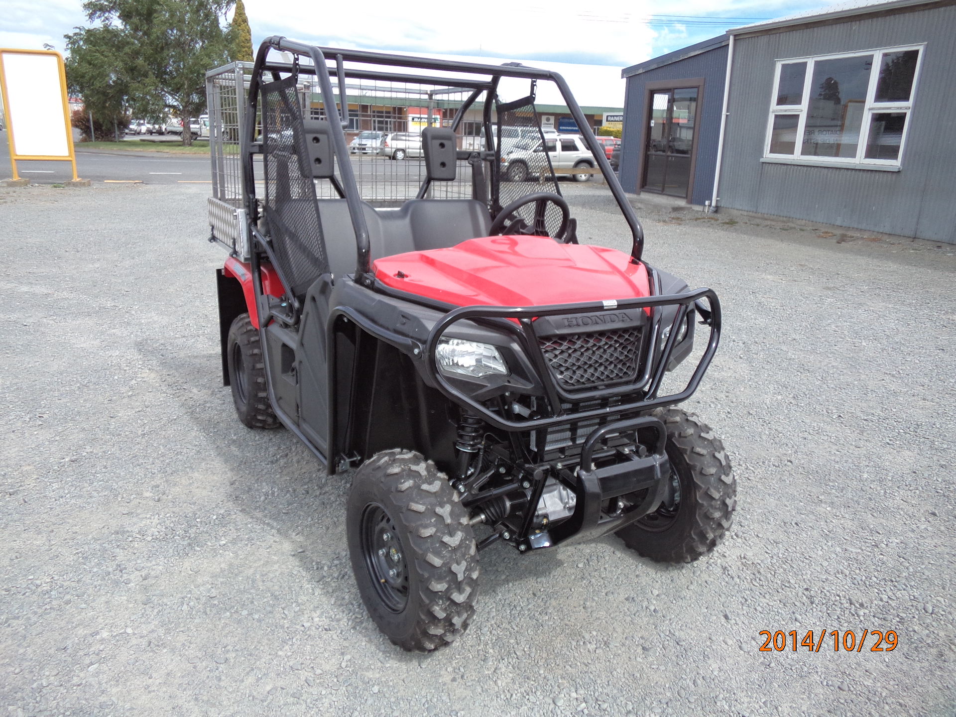 Honda SXS 500 Pioneer Bullbar & Accessories Smith Attachments