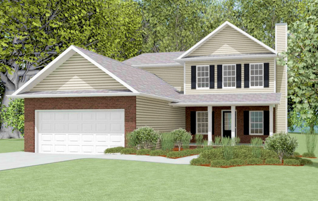 The Madison Rendering Smithbilt Homes