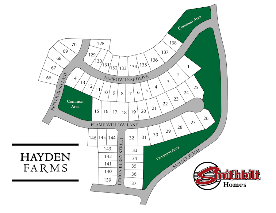 Hayden Farms Smithbilt Homes