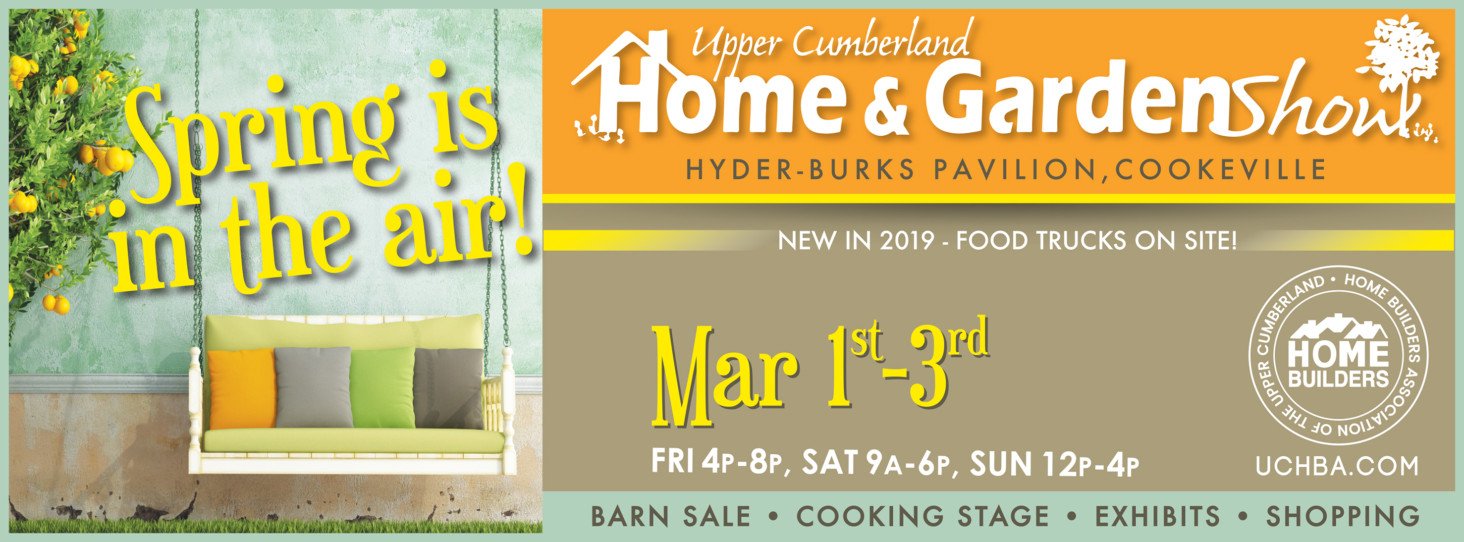 Upper Cumberland Home & Garden Show — March 13, 2019 Smith County