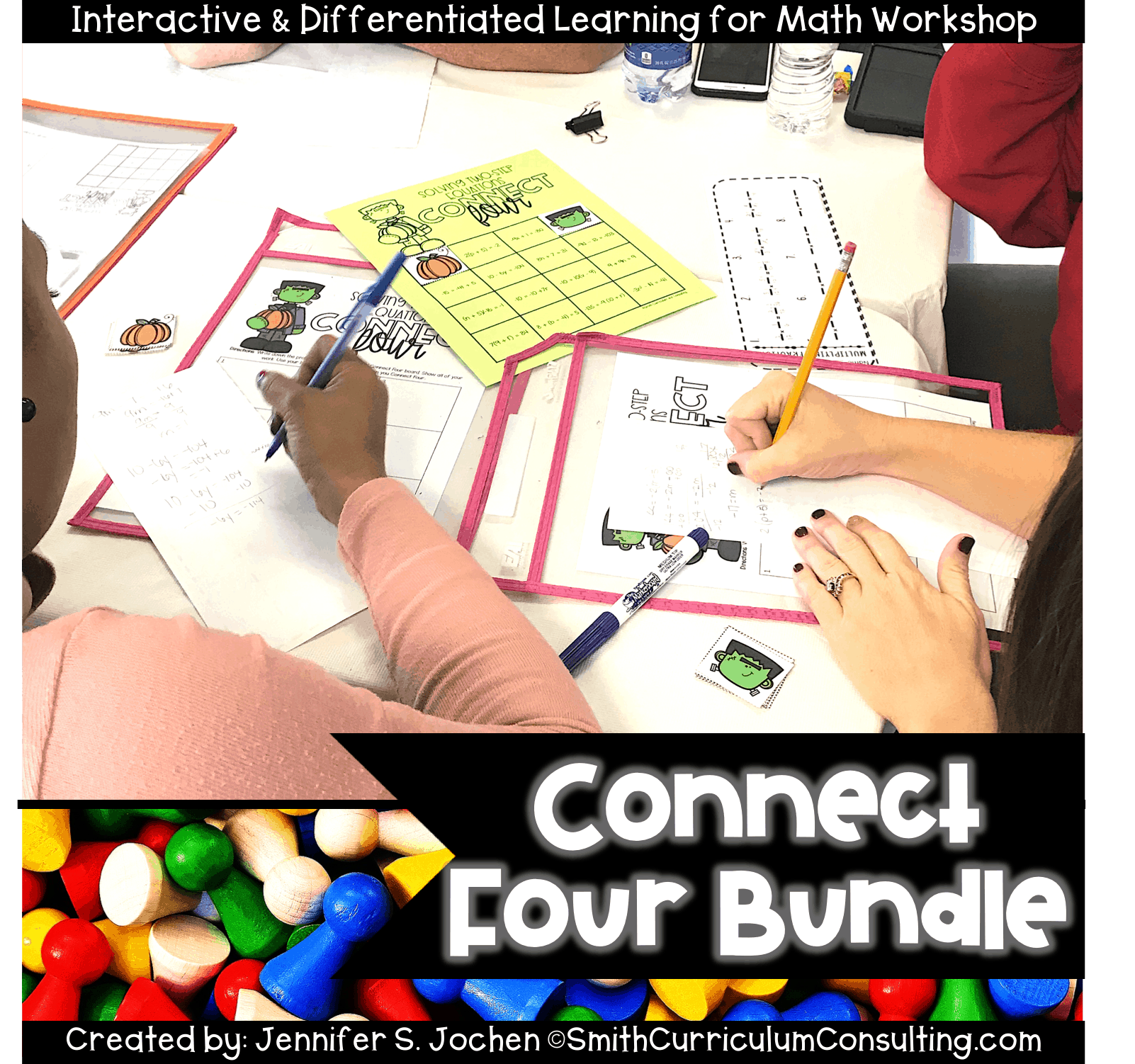 Connect Four Games Bundle | Math Game Bundle