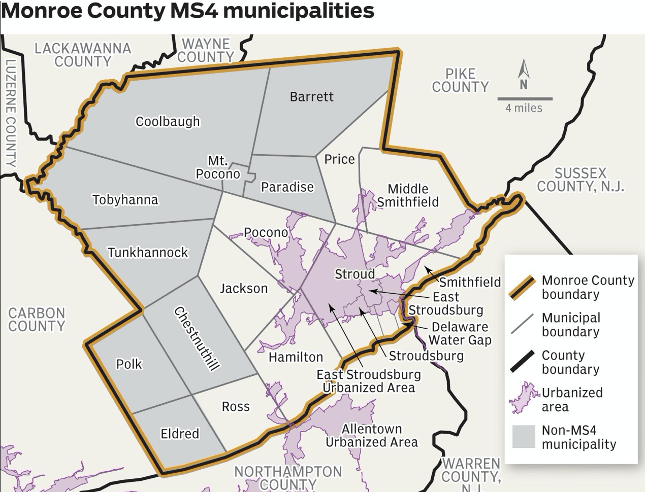 ms4mapmonroe Smithfield Township Municipal Center