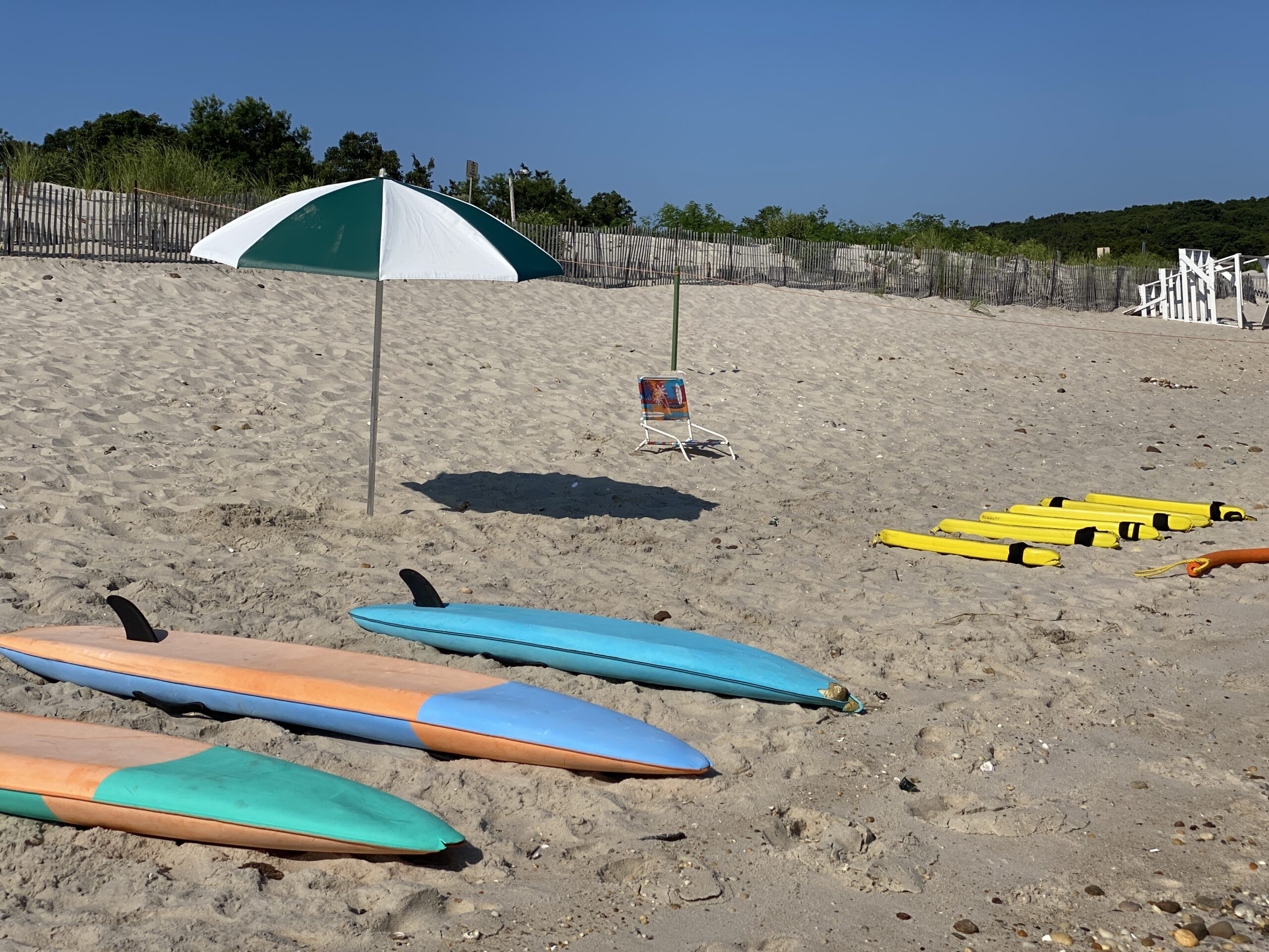 Junior Lifeguards 2021, Weekend 2 Smith Point Lifeguards