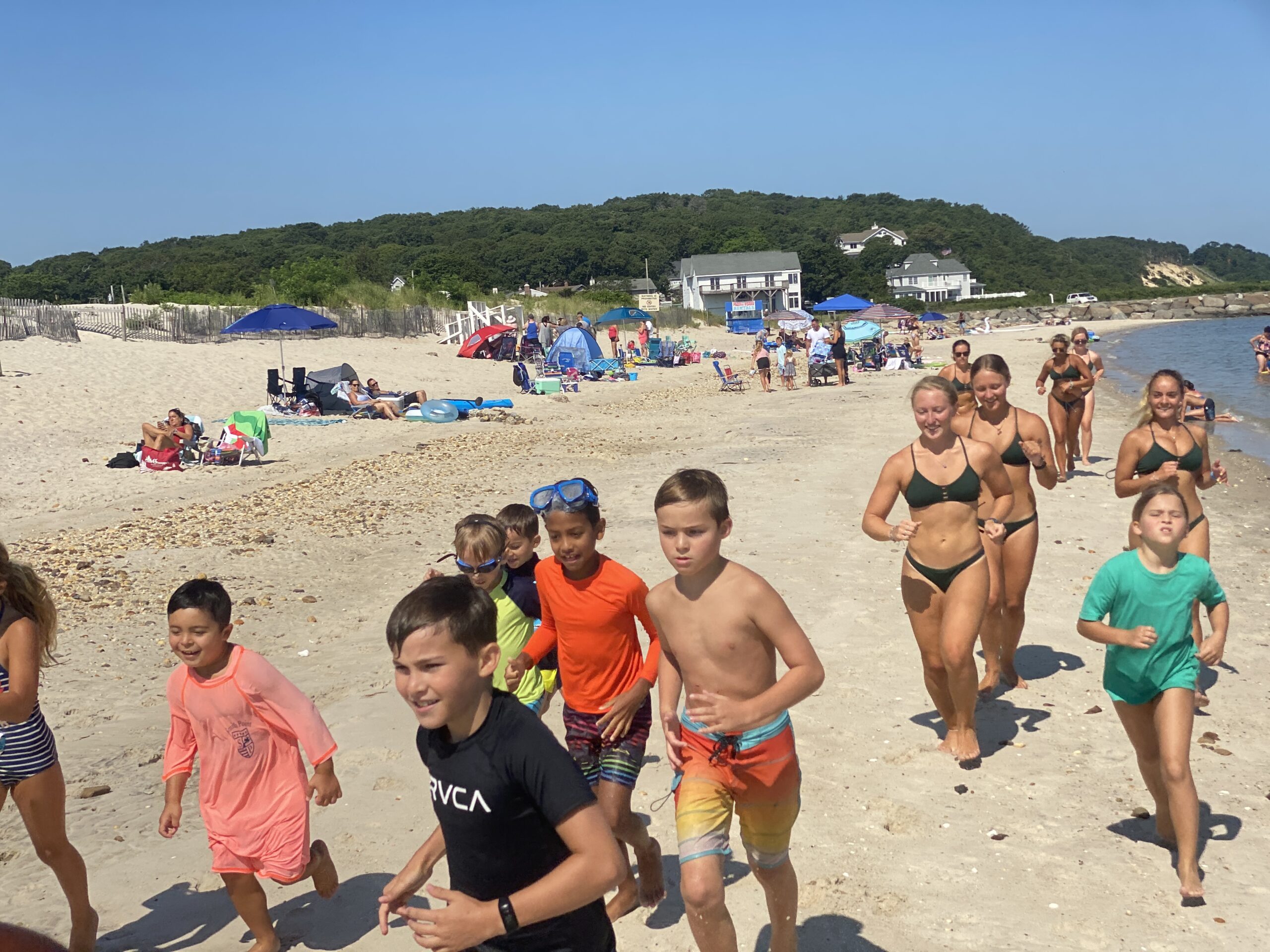 Junior Lifeguards 2021, Weekend 2 Smith Point Lifeguards