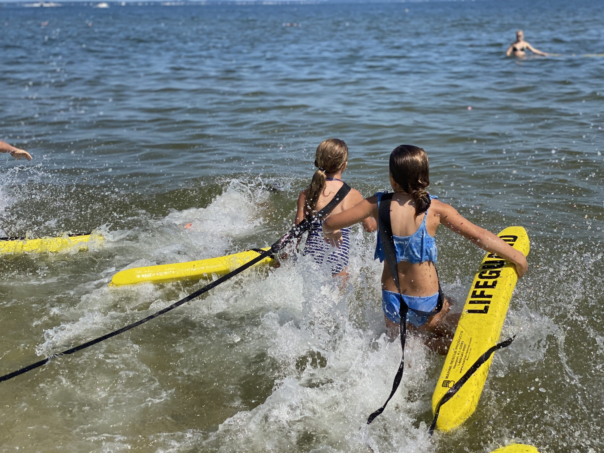 Junior Lifeguards 2021, Weekend 2 Smith Point Lifeguards