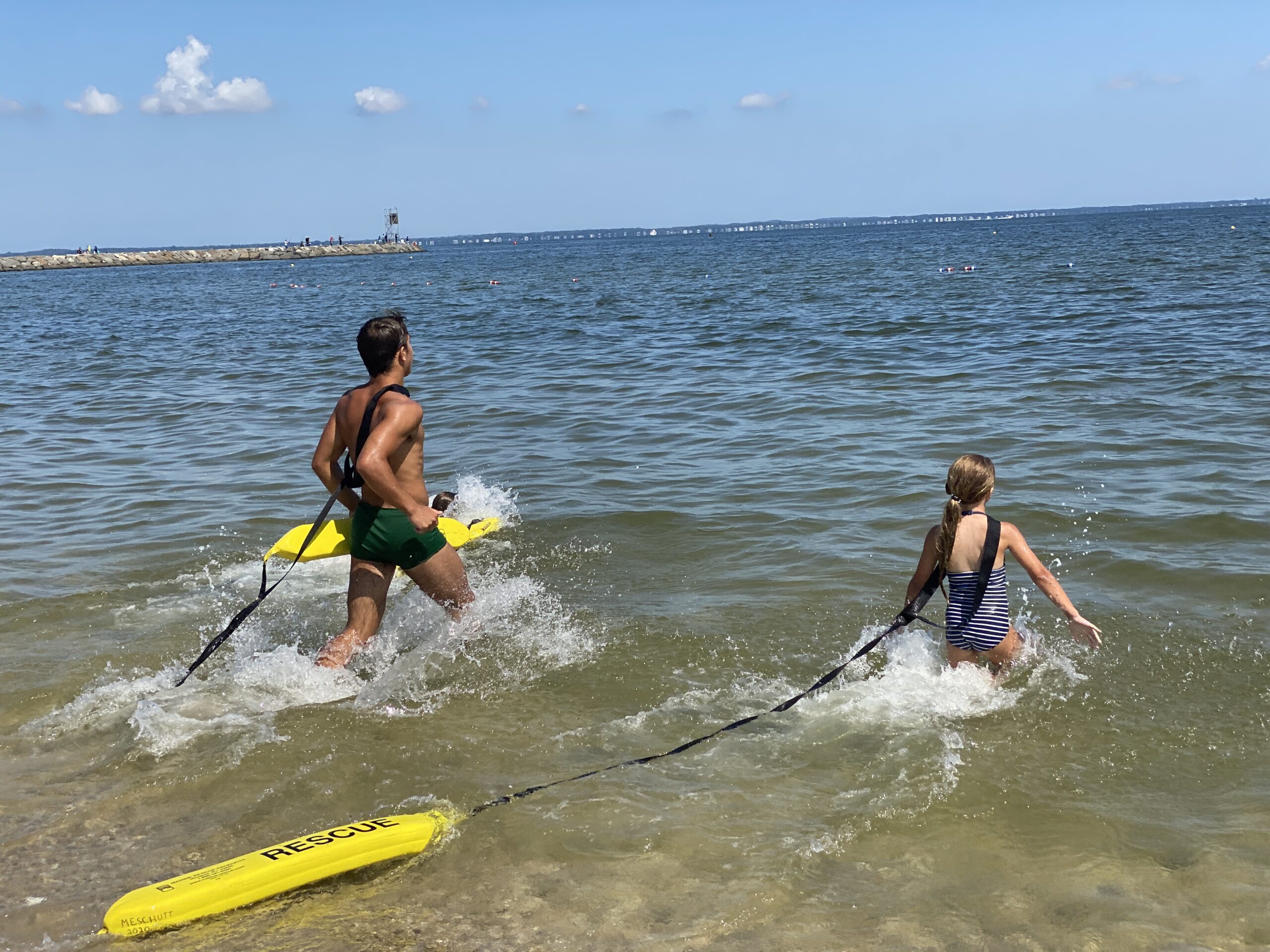 Junior Lifeguards 2021, Weekend 2 Smith Point Lifeguards