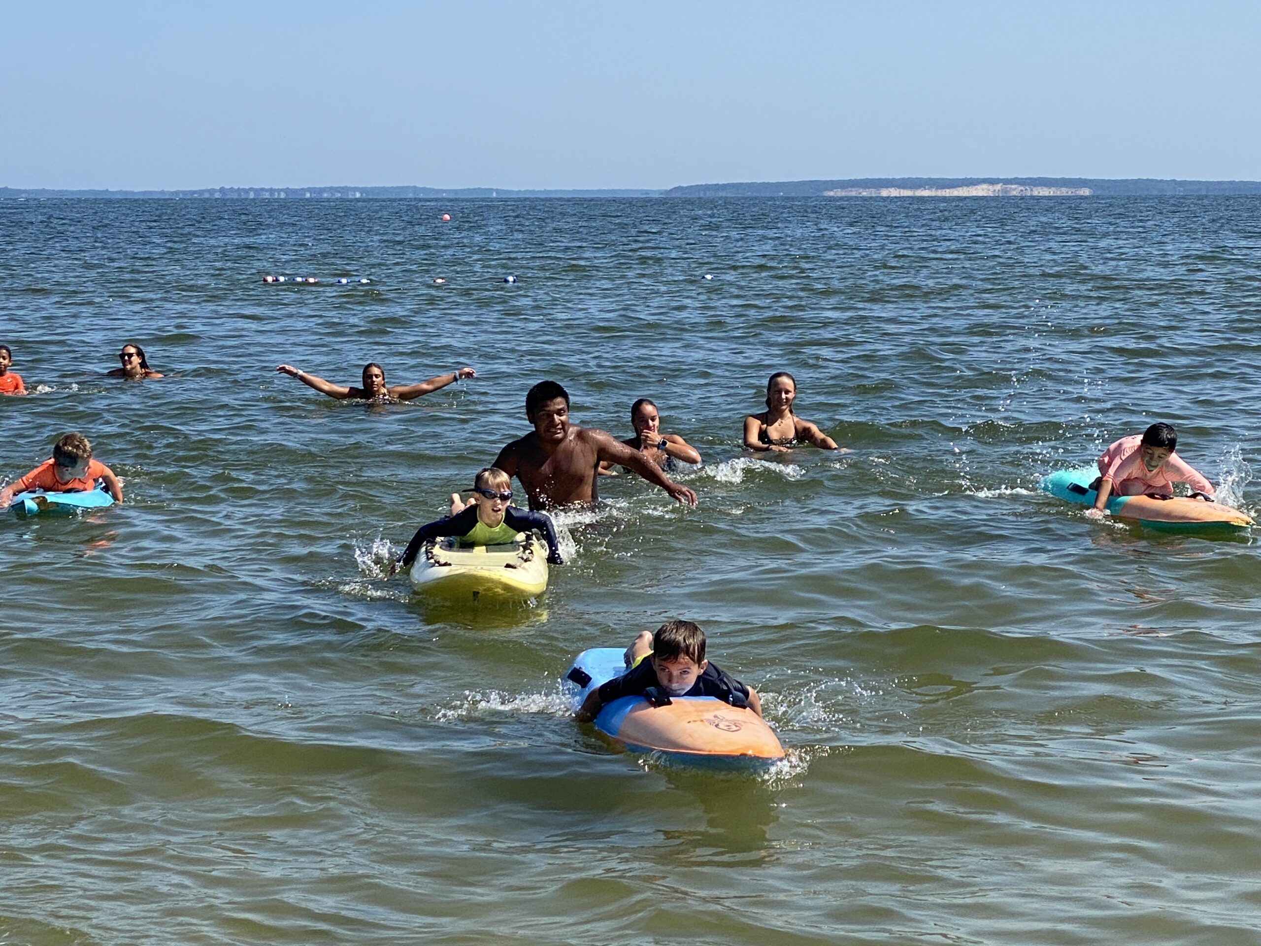 Junior Lifeguards 2021, Weekend 2 Smith Point Lifeguards