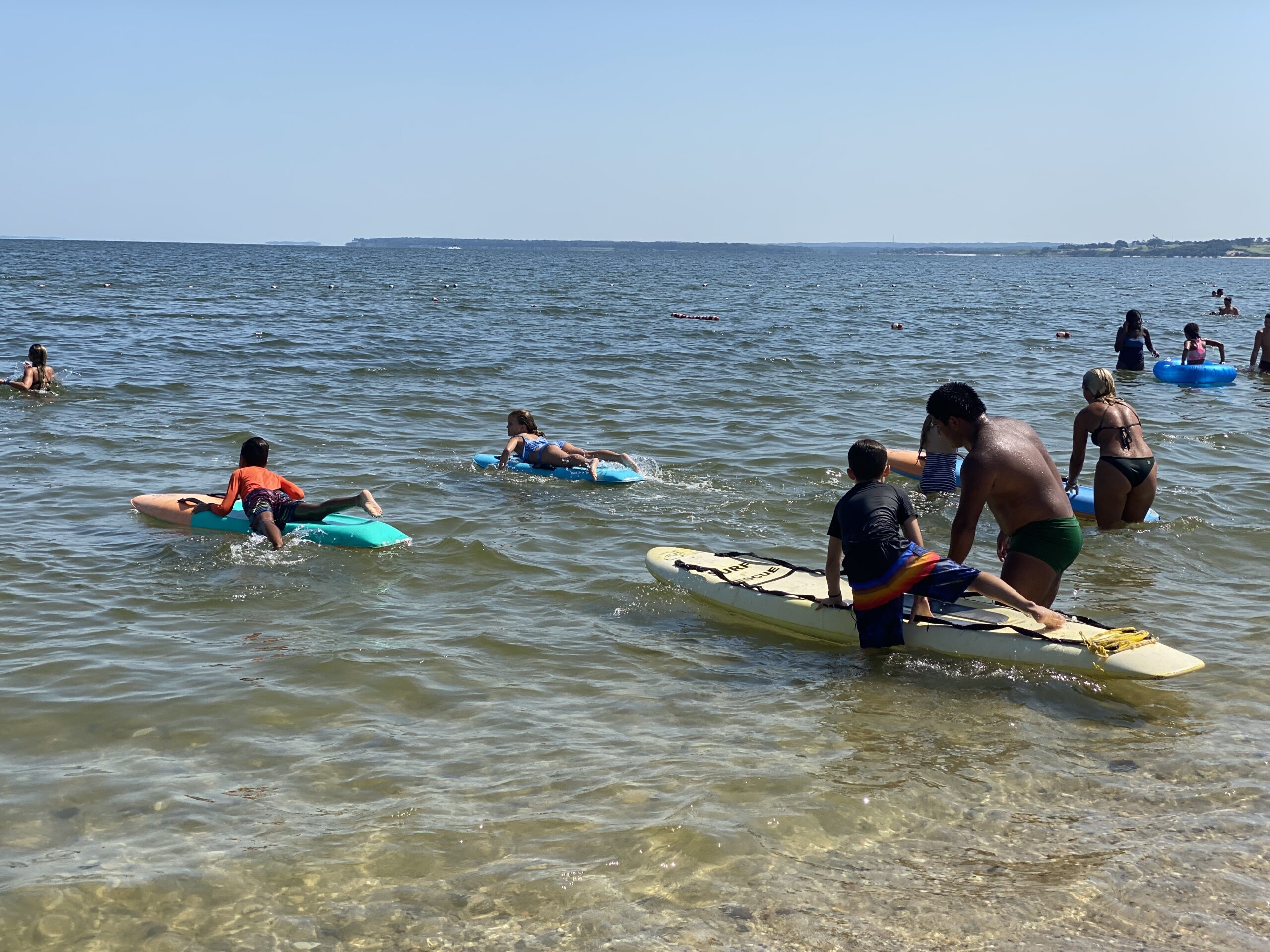 Junior Lifeguards 2021, Weekend 2 Smith Point Lifeguards