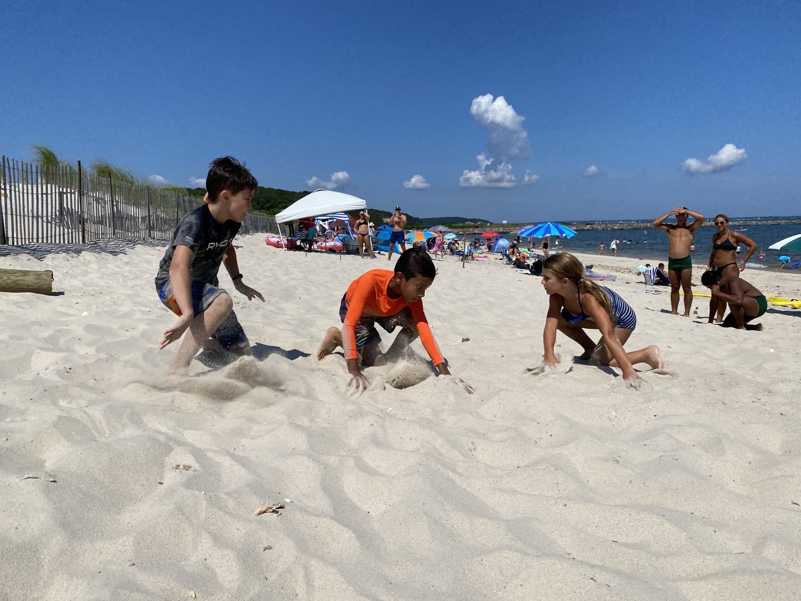 Junior Lifeguards 2021, Weekend 2 Smith Point Lifeguards