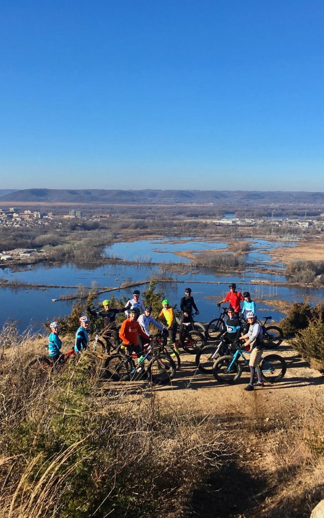Mountain biking trails in La Crosse, Wisconsin