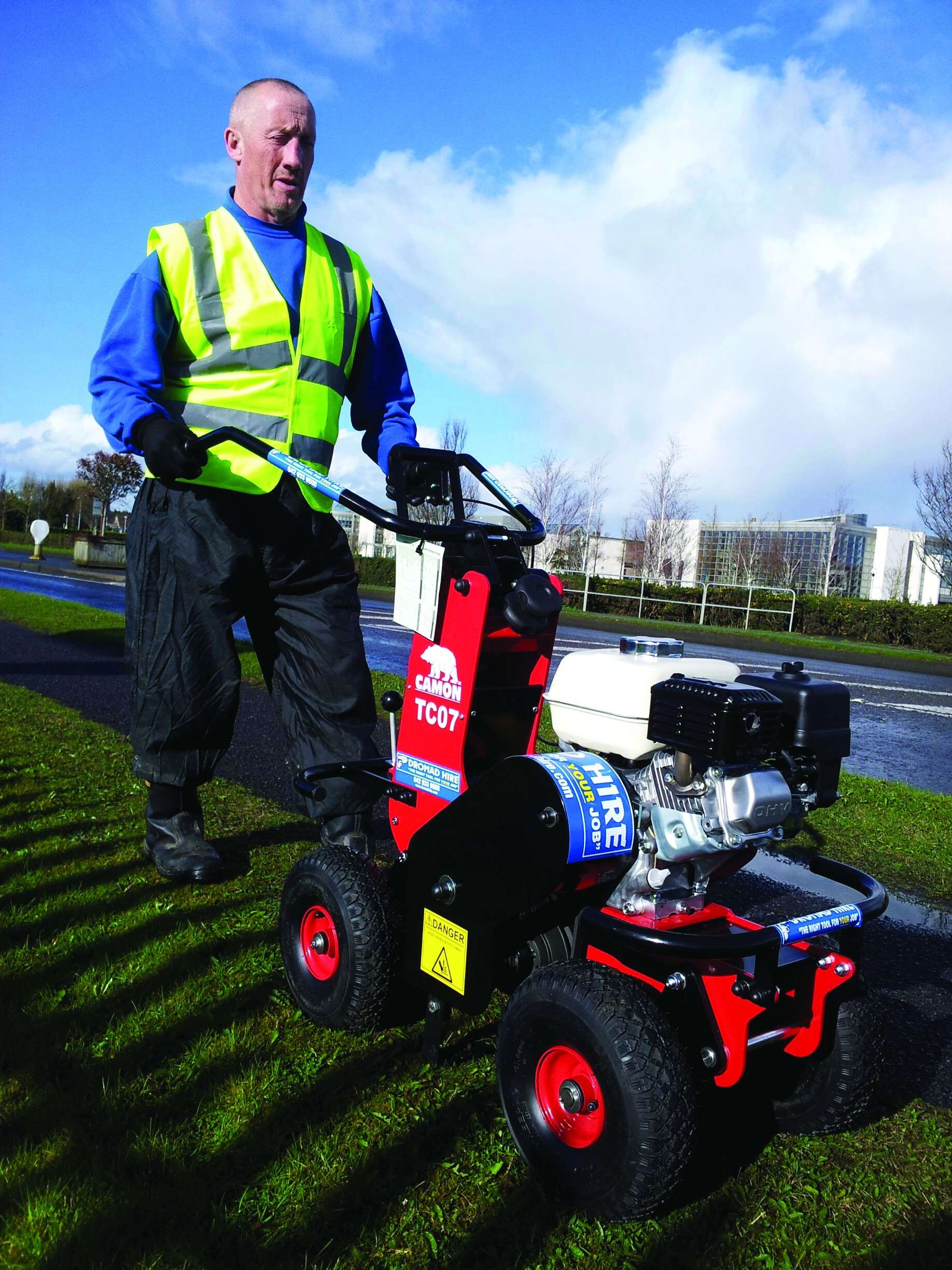 Camon TC07 Petrol Turf Cutter Hire • Smiths Hire