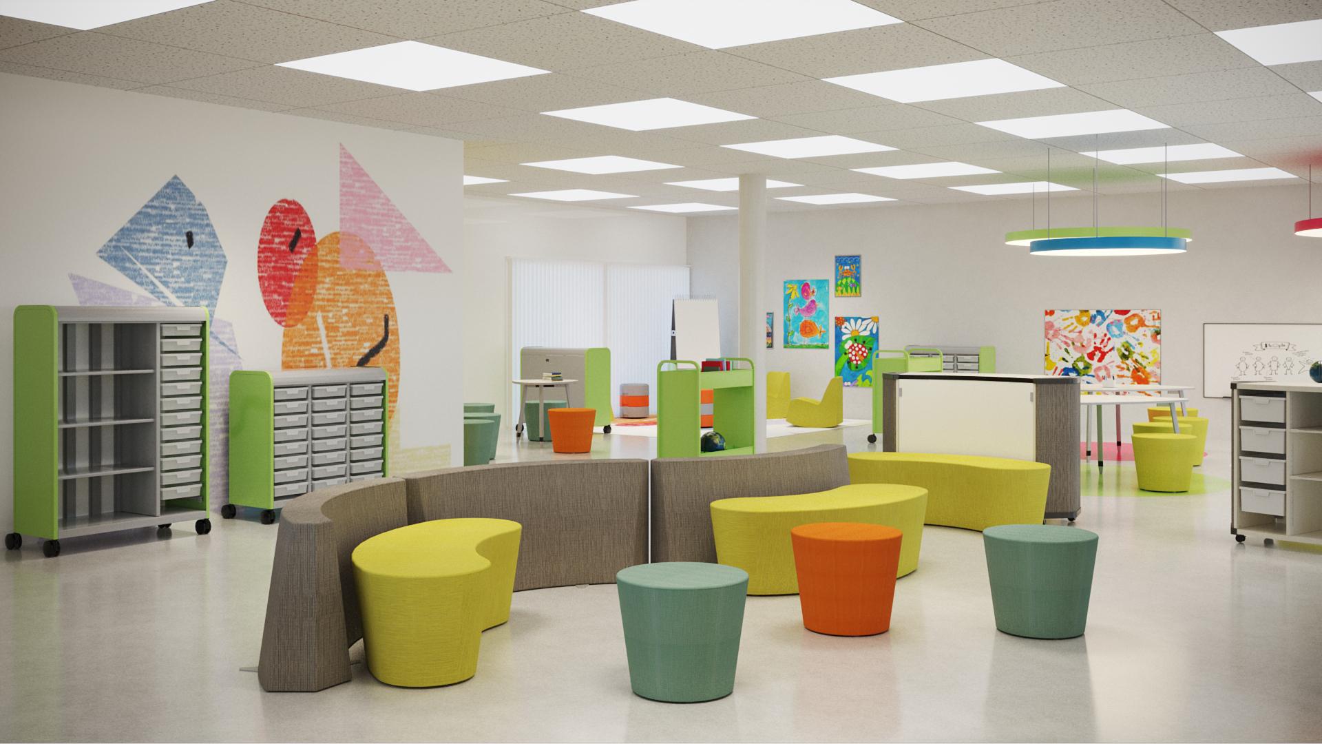 How Classroom Furnishings Can Delineate Learning Zones Smith Files