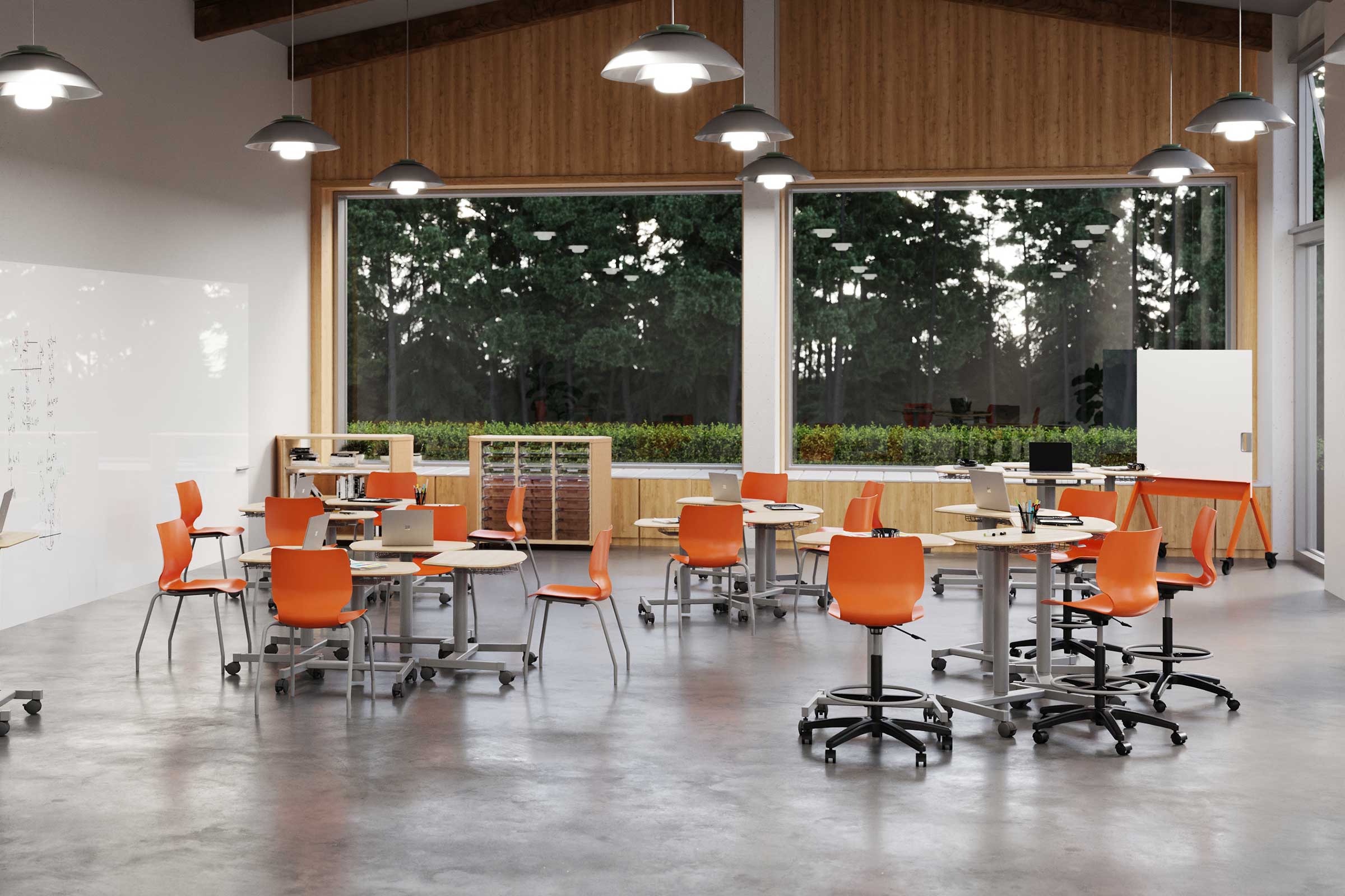 University and Higher Education Furniture College Tables and Seating