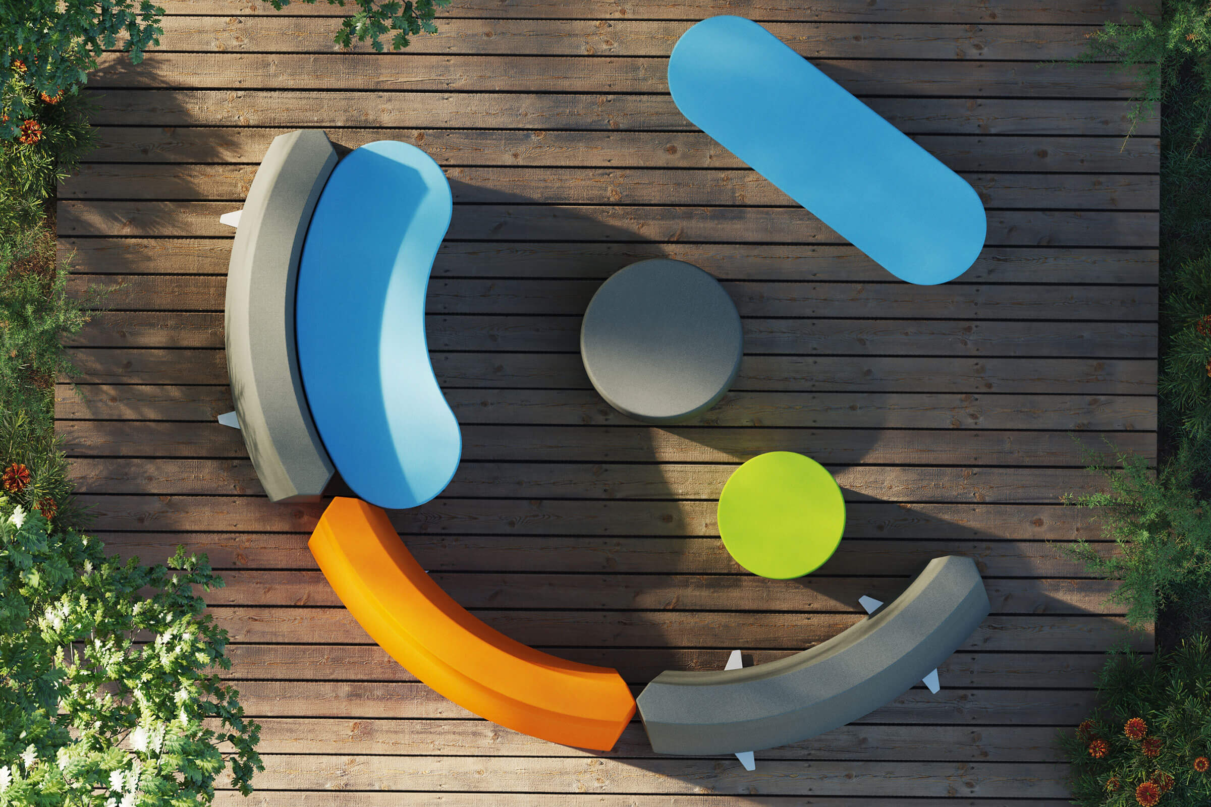 Outdoor School Furniture Lounge Furniture Smith System