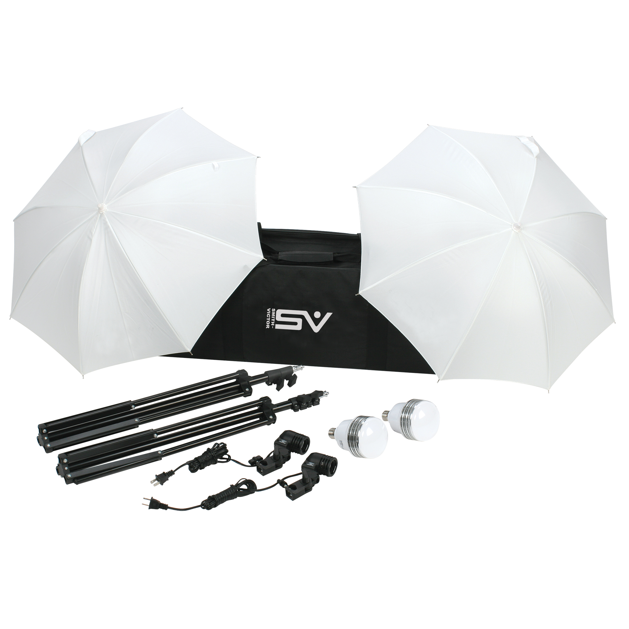 KT750LED 2 Light LED Umbrella Kit SmithVictor
