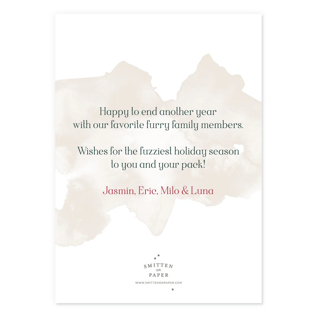 Fuzzy Friends Smitten on Paper