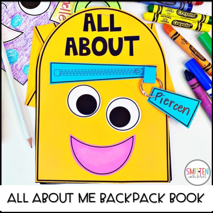 All About Me Activities Smitten with First All About Me Activities Smitten with First