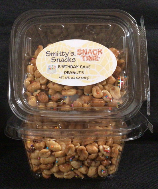Birthday Cake Peanuts 1/2lb Smitty's Snacks