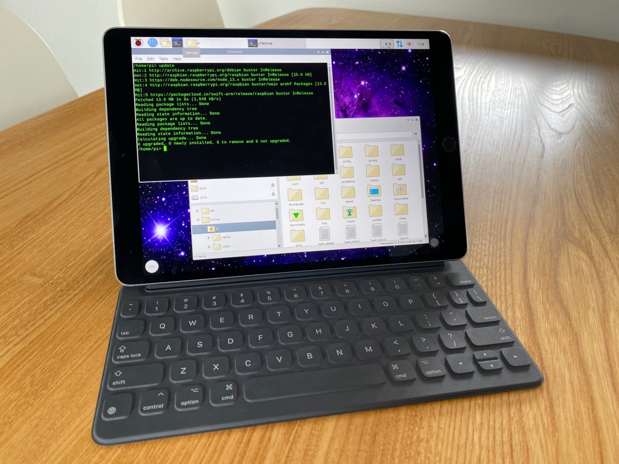 How to view a Raspberry Pi desktop on an iPad smittytone messes with