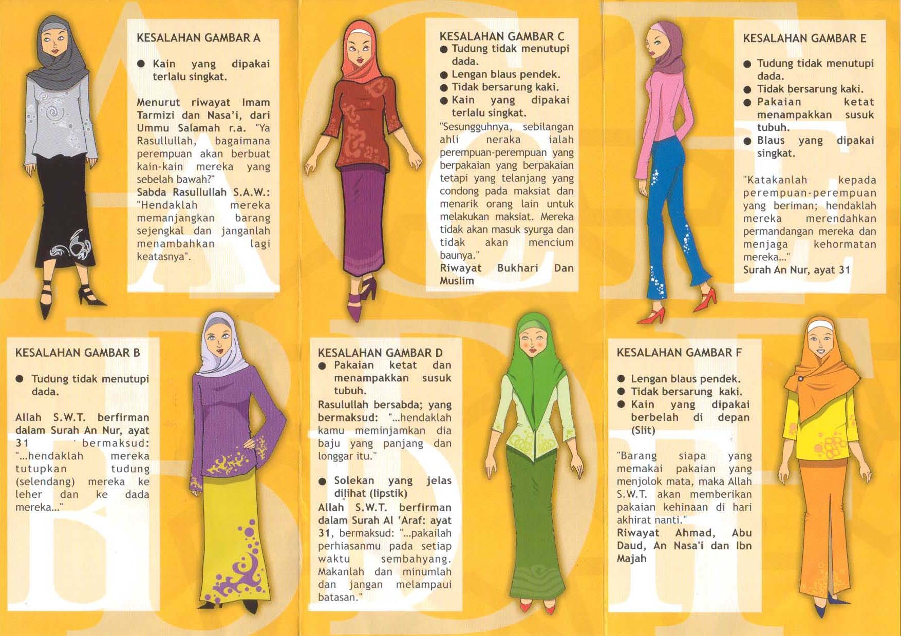 Malaysia Sejahtera BENARKAH HARUS MENUNJUKKAN GAMBAR TIDAK BERTUDUNG