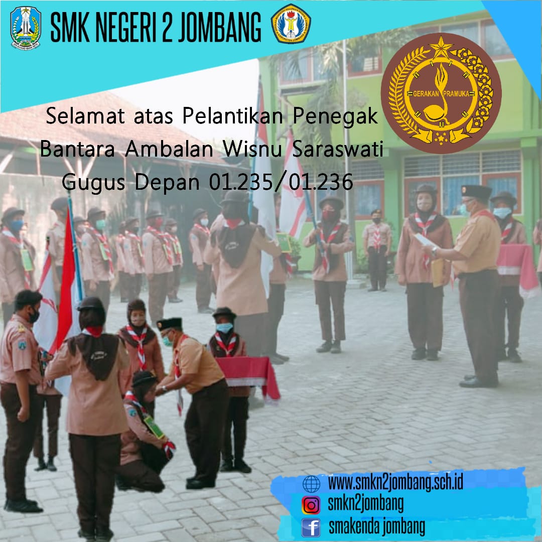 PELANTIKAN PENEGAK BANTARA – SMKN 2 Jombang