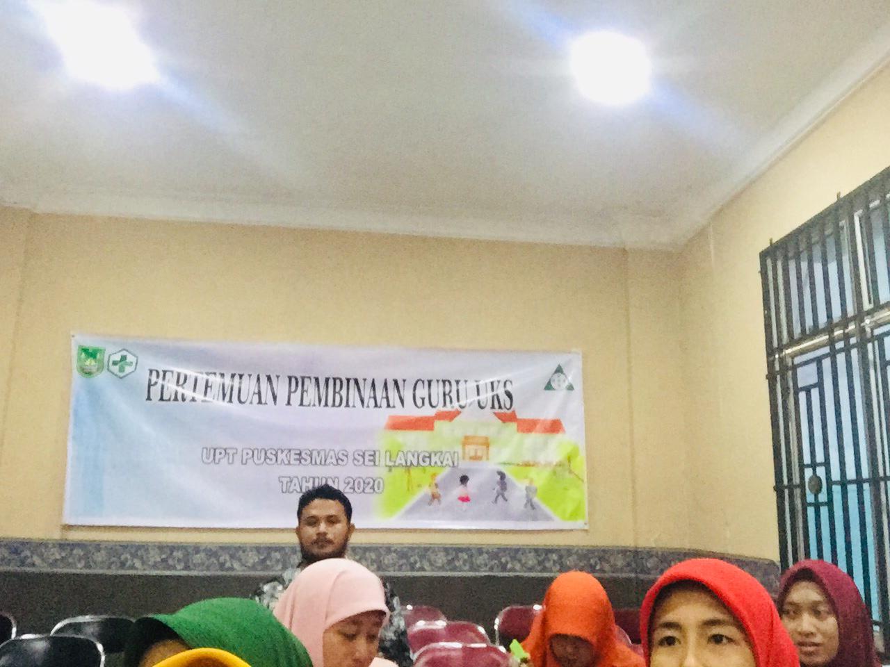 Pertemuan Pembinaan Guru UKS SMK NEGERI 5 BATAM