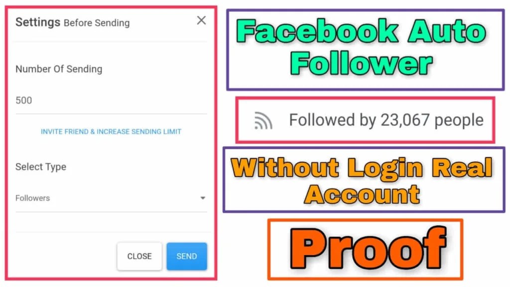 How To Increase Real Facebook Followers With Wefbee App