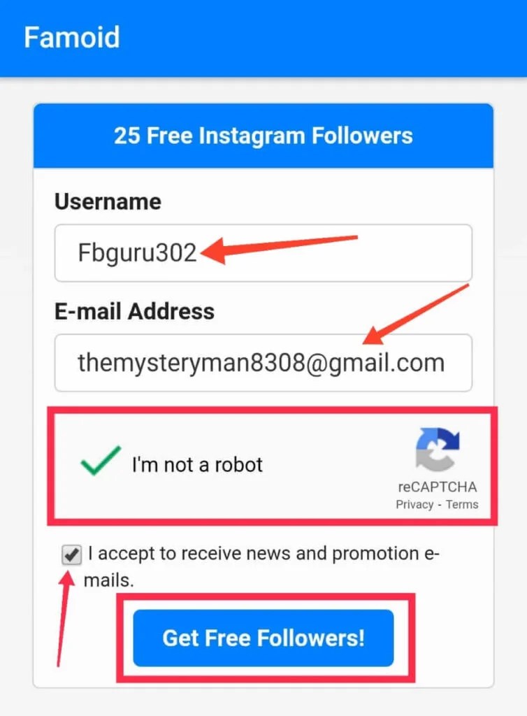 How To Get Free Instagram Followers Instantly With Famoid App