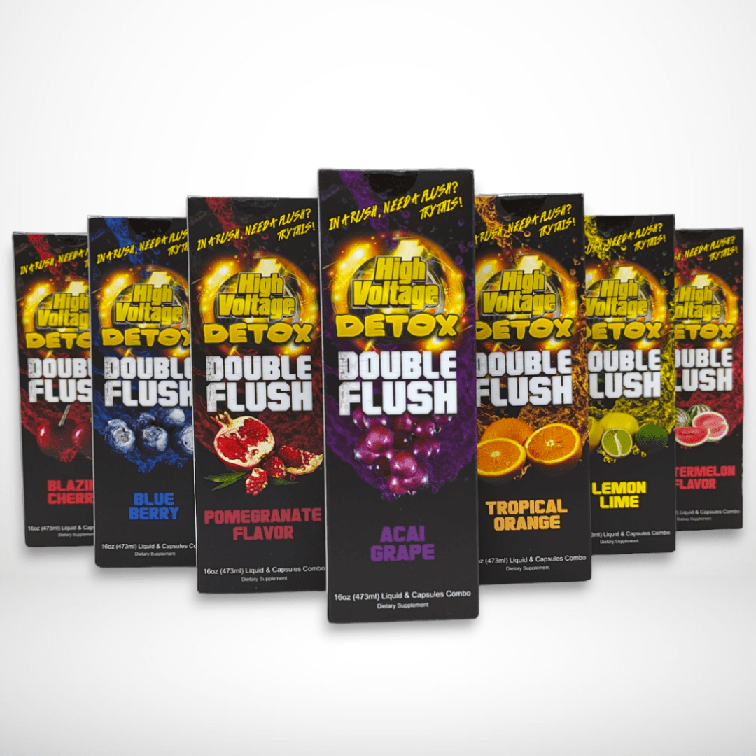 High Voltage Detox Double Flush smoke and vape