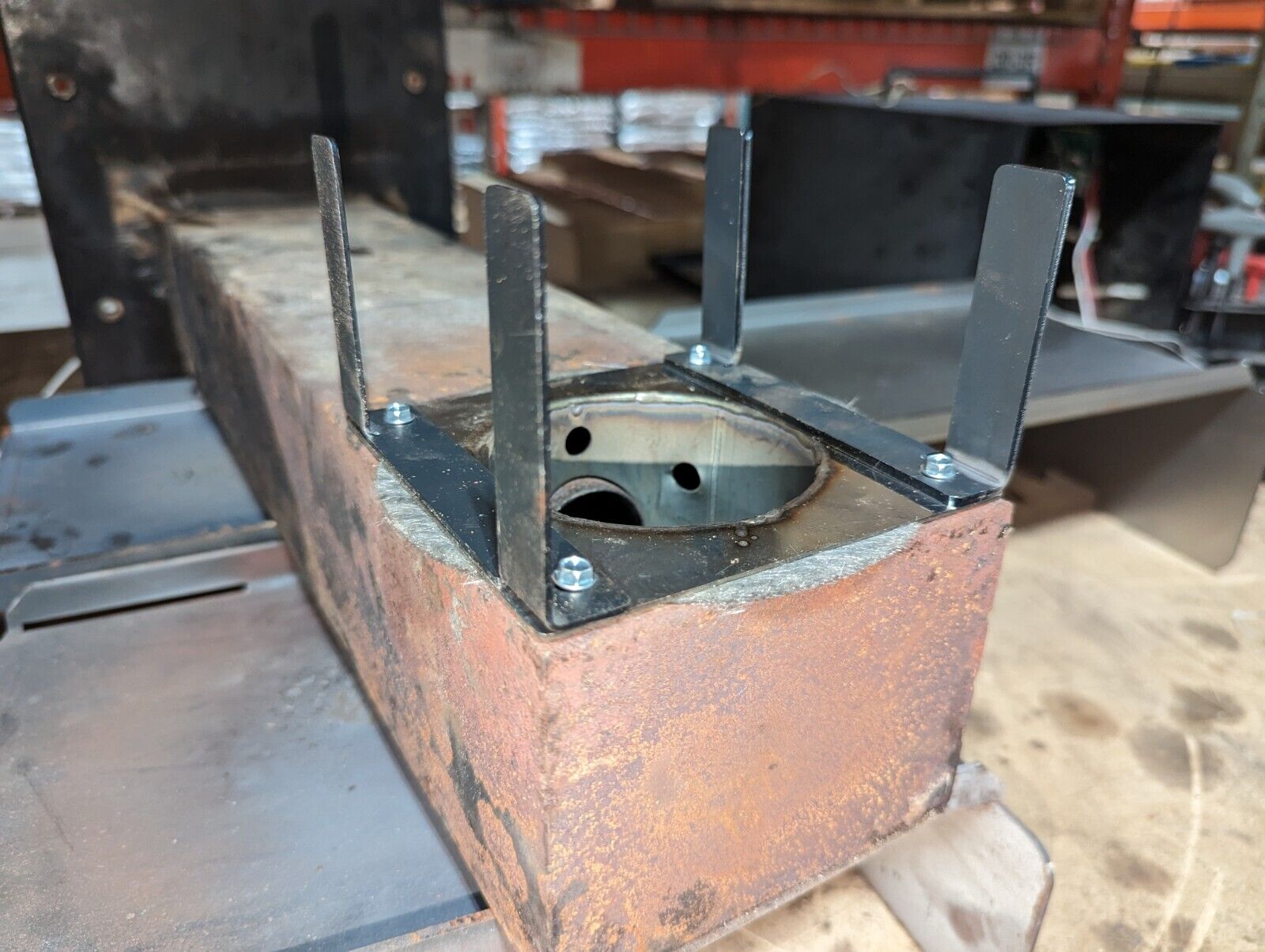 3" Heat Diffuser Risers for Custom Smokers Smoke Daddy Inc. BBQ