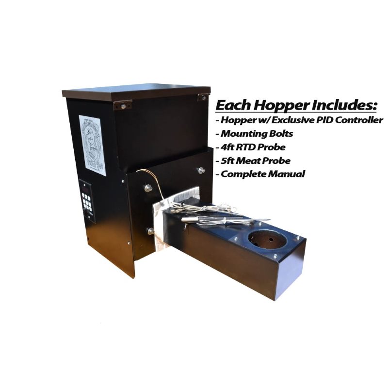 The Pellet Pro Upgraded Pellet Hopper Assembly Pellet Grill