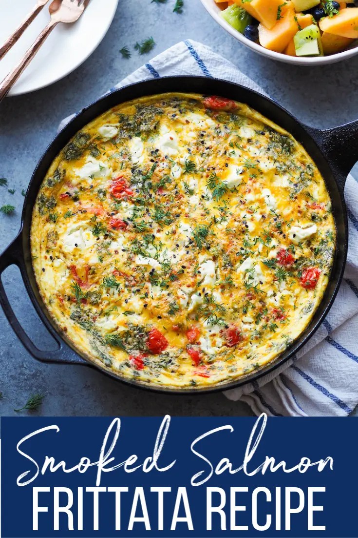 Delicious Smoked Salmon & Goats Cheese Frittata A Flavorful Delight