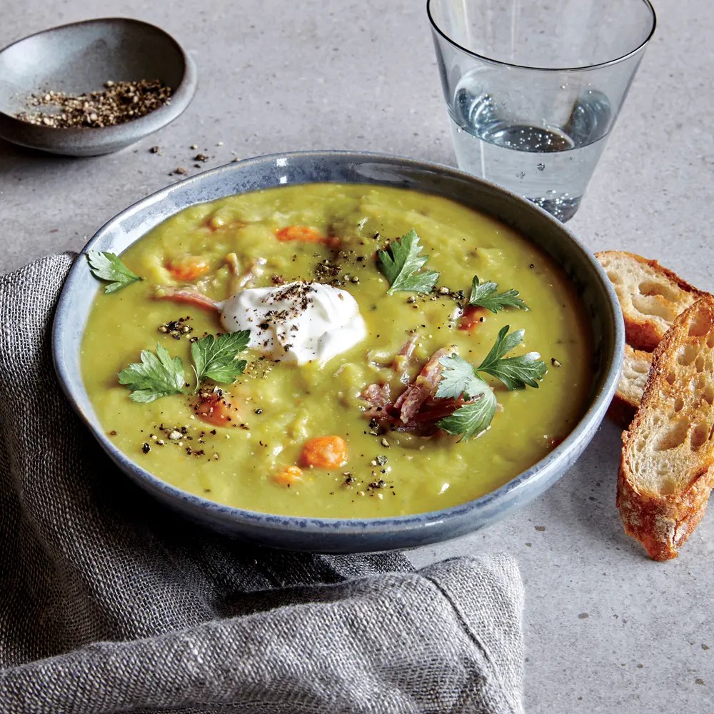 Delicious Split Pea Soup With Smoked Ham A Nutritious British Classic