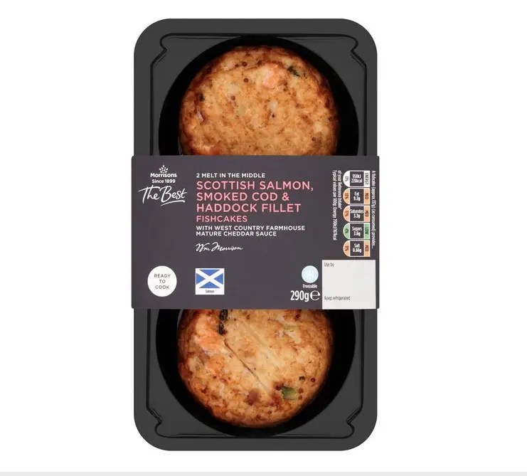 Delicious And Healthy Morrisons Smoked Haddock Fishcakes A Slimming