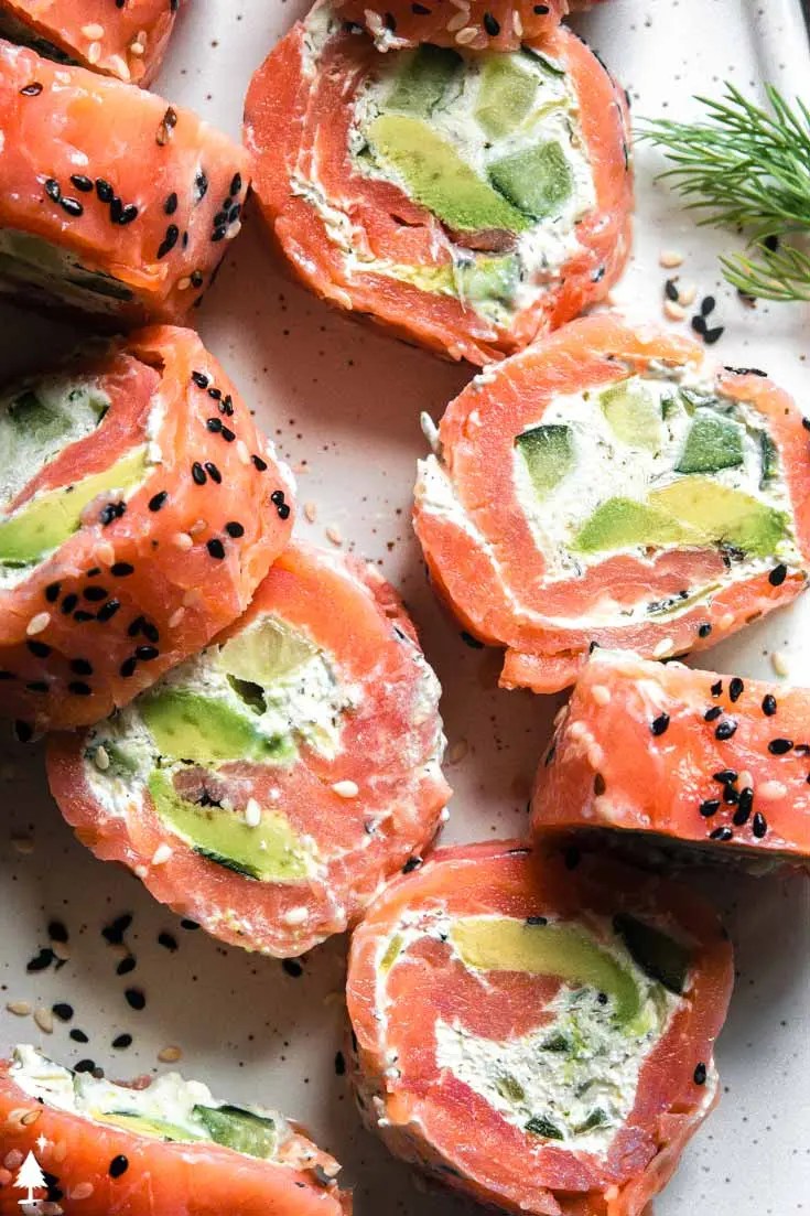 Smoked Salmon Cream Cheese Rollups Delicious Keto Snack Smokedbyewe
