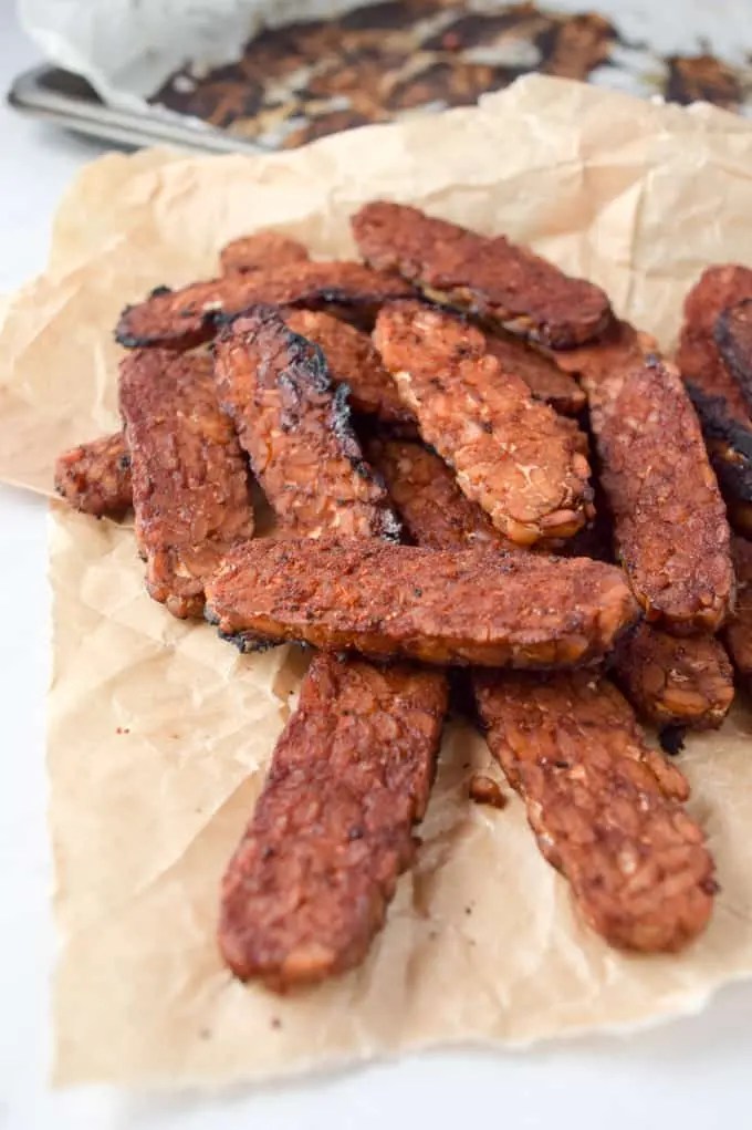 Delicious And Nutritious Smoked Tempeh Bacon A Healthy Alternative