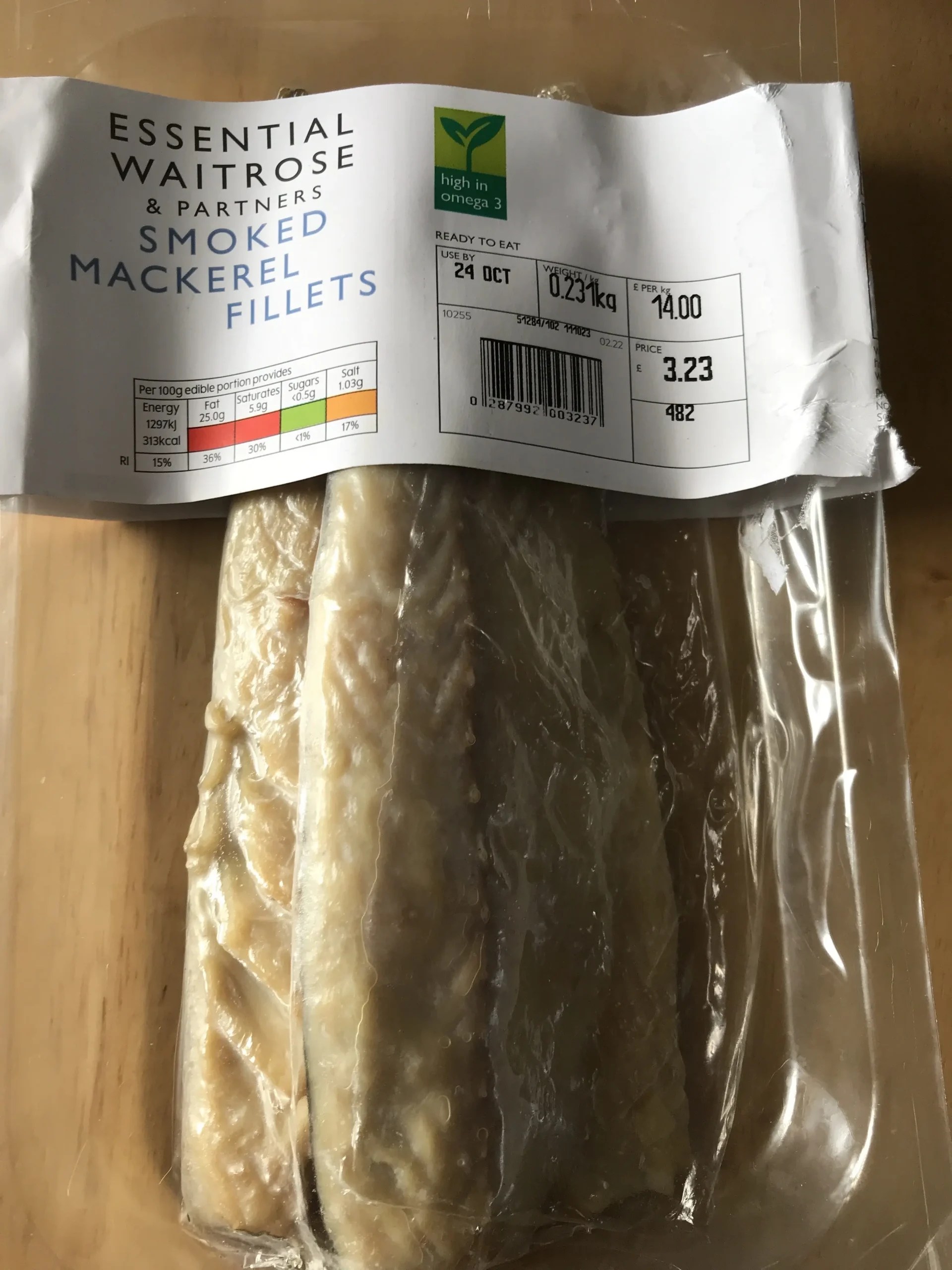 Delicious And Sustainable Waitrose Smoked Mackerel A Seafood Delight