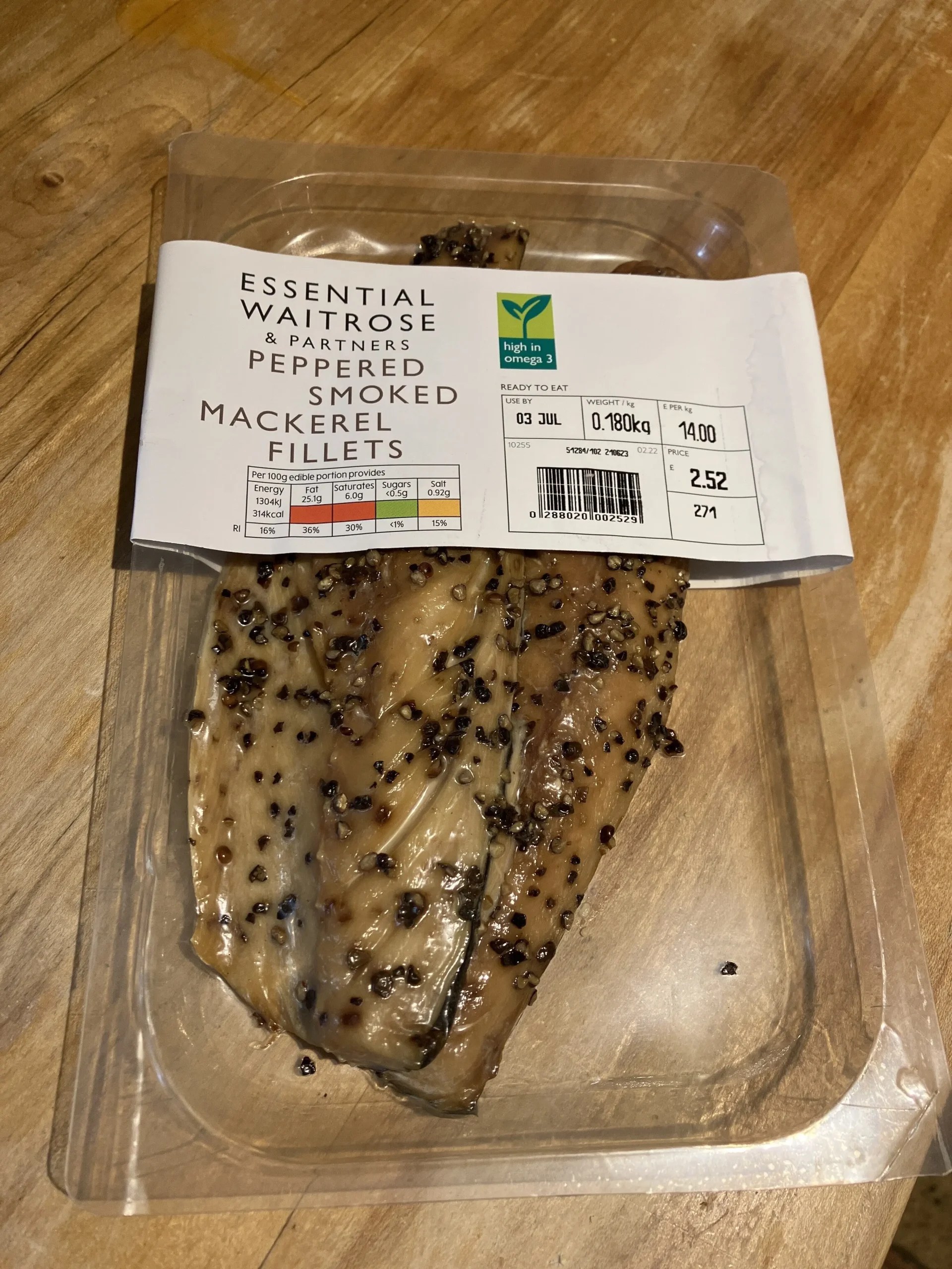 Delicious And Sustainable Waitrose Smoked Mackerel A Seafood Delight