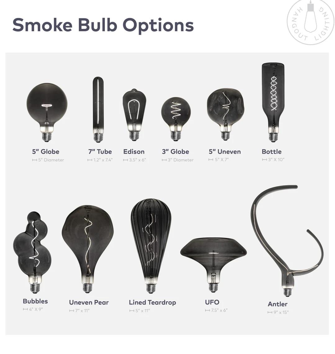 Smoked Edison Bulb Vintage And Modern Lighting Smokedbyewe