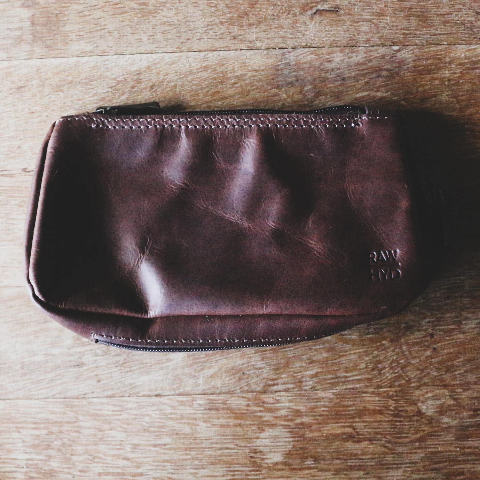 RAWHYD Leather Co. Leather Tobacco Pipe Carrying Case Smoker's Abbey