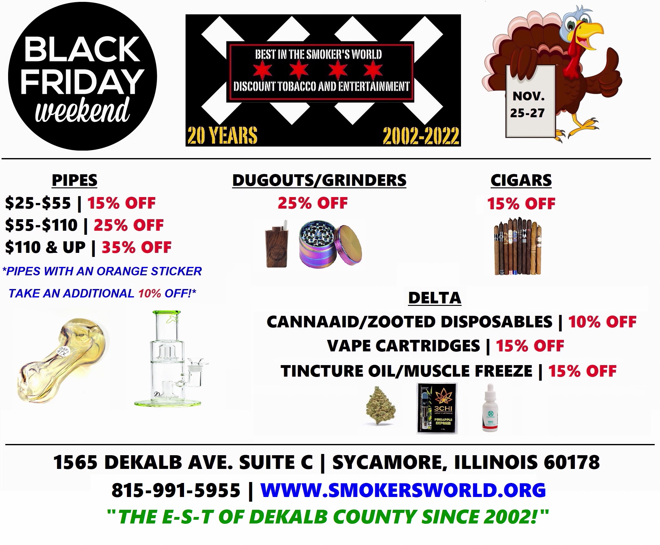 The Black Friday Weekend Sale AND The 12 Daze Of Highness Raffle? Sign